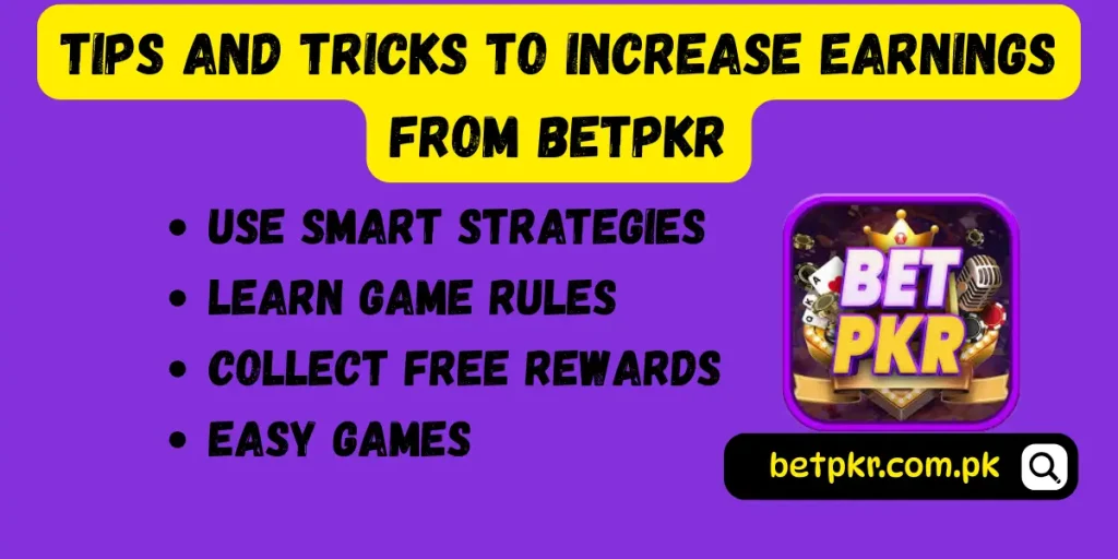 increase earnings from betpkr