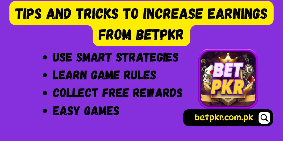 increase earnings from betpkr