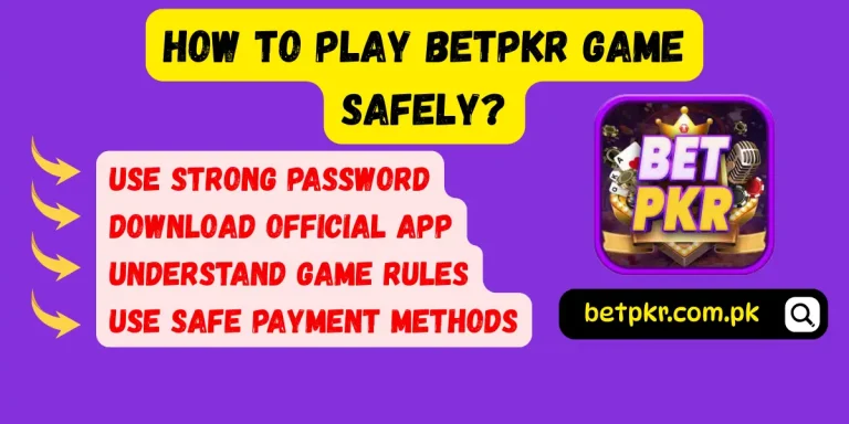Play betpkr game safely